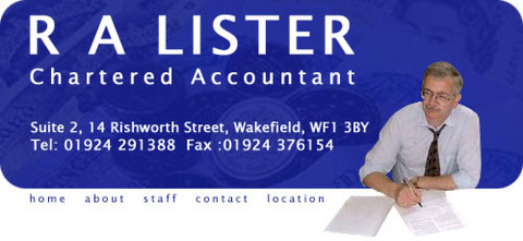 R A Lister Chartered Accountant