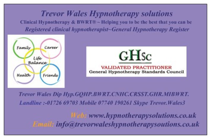 Trevor Wales Hypnotherapy Solutions