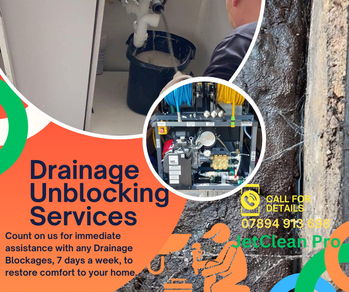 Drain Unblocking Ealing (JetClean Pro)