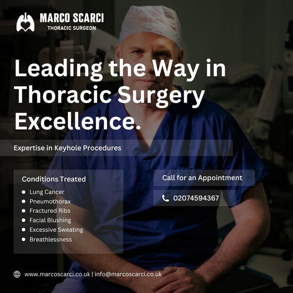 Marco Scarci - Thoracic Surgeon London